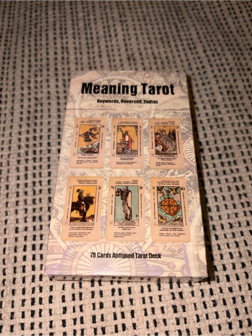 Tarot cards